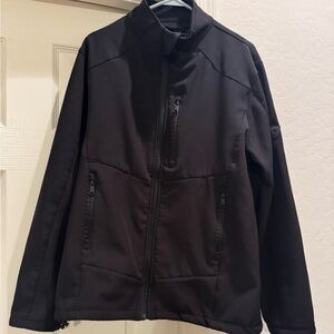 Fried Denim NYC Men’s Premium Black Fleece Jacket Size Medium like new